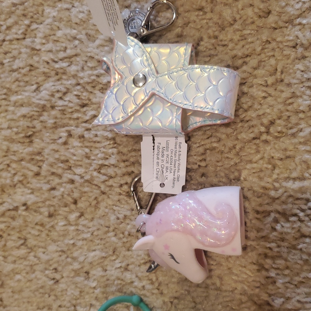Bath Body Work Hand Santizer HolderCactus, Unicorn, Mermaid, and Hot Dog Designs - Picture 4 of 4